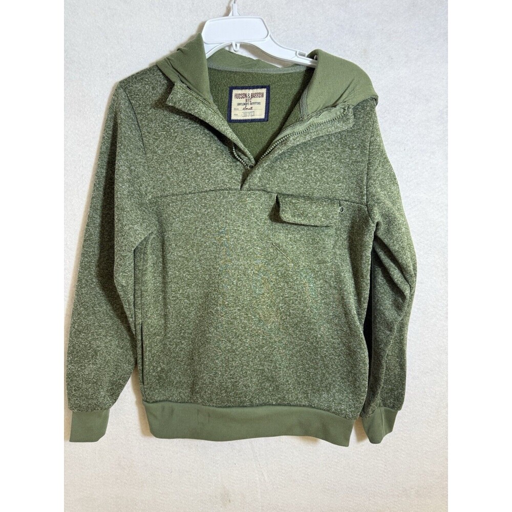 Hudson & Barrow NYC Gentleman's Outfitters Hoodie Sweater Green Men's Size Small